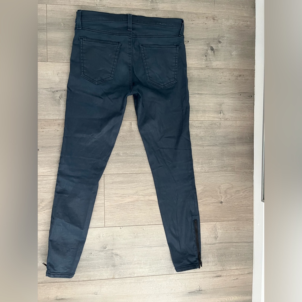 Current Elliott The Soho Zip Stiletto Pants - Picture 4 of 9